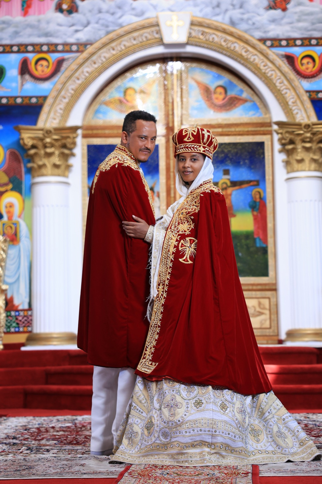 Ethiopian Orthodox wedding ceremony